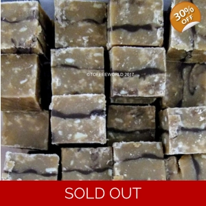 TFF Salted Nutty Caramel & Chocolate Flavour Fudge | Fudge Factory